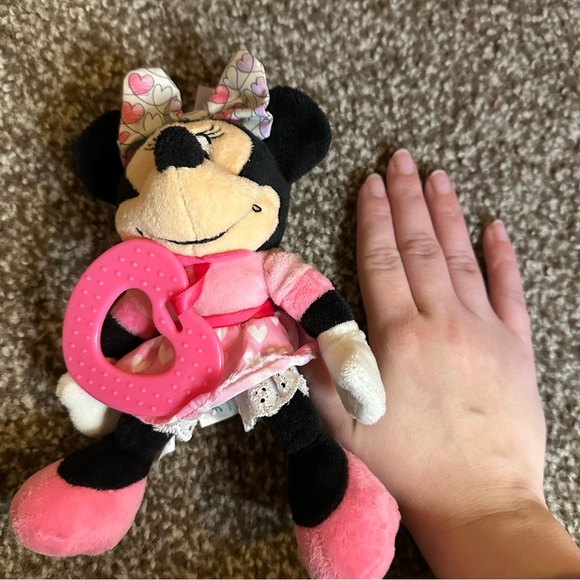 Disney Baby Minnie Mouse Rattle Doll - Picture 7 of 7